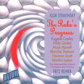 Album artwork for Stravinsky: The Rake's Progress