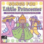 Album artwork for SONGS FOR LITTLE PRINCESSES