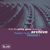 Album artwork for Glass: Theatre Music Volume 1