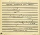 Album artwork for Glass: Violin Concerto / Bernstein: Serenade