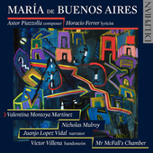 Album artwork for Piazzolla: María de Buenos Aires