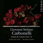 Album artwork for Carbonelli: Sonate da camera, Nos. 1-6