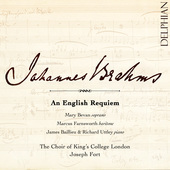 Album artwork for Brahms: An English Requiem