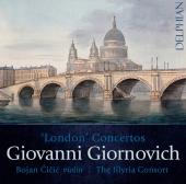 Album artwork for Giornovich: London Concertos