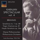 Album artwork for Karajan Spectacular vol.4 / Brahms
