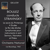 Album artwork for Boulez Conducts Stravinsky