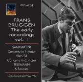 Album artwork for Franz Bruggen - The Early Recordings, Vol. 1
