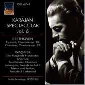 Album artwork for Karajan Spectacular, Vol. 6 (1953, 1960)