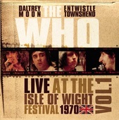 Album artwork for Who - Live At the Isle of Wight Vol 1 