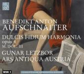 Album artwork for Aufschnaiter: Dulcis Fidium Harmonia
