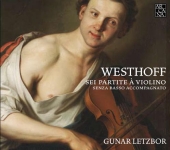 Album artwork for Westhoff: Six Partitas for Solo Violin