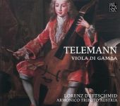 Album artwork for Telemann: Viola di gamba
