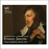 Album artwork for Siprutini: Cello Sonatas, op. iii & Op. V