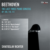 Album artwork for Beethoven: The Last Three Piano Sonatas