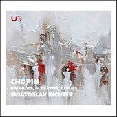 Album artwork for Chopin: Ballades, Scherzos, Études