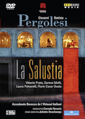 Album artwork for Pergolesi: La Salustia / Prato, Rovaris