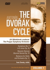 Album artwork for The Dvorak Cycle - Symph. #7, Slavonic Dances, Rom
