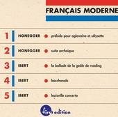 Album artwork for FRANCAIS MODERNE, VOLUME 1
