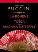 Album artwork for Puccini: La Bohème - Tosca - Madama Butterfly