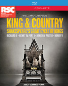 Album artwork for King and Country - Shakespeare's Great Cycle of Ki