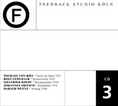 Album artwork for Von Biel & Gehlhaar & Fritsch - V3: Feedback 
