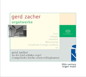 Album artwork for Gerd Zacher - Organ Works 