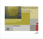 Album artwork for Tetraphonics Saxophonquartett - Invitation: Saxoph