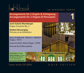 Album artwork for Arrangments for 2 Organs and Percussion - Vol. 1