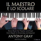 Album artwork for Il Maestro e lo Scolare: Piano Duets for Teacher a