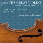 Album artwork for Telemann: 24 Fantasies - The Great Violins vol. 1