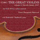 Album artwork for The Great Violins, Vol. 2: Niccolò Amati