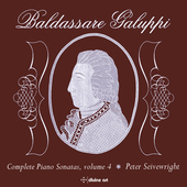 Album artwork for Galuppi: Complete Piano Sonatas, Vol. 4
