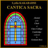 Album artwork for Kakabadse: Cantica Sacra