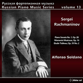 Album artwork for Russian Piano Music, Vol. 13
