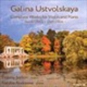 Album artwork for Ustvolskaya: Complete Works for Violin & Piano
