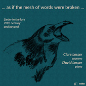 Album artwork for ...As If the Mesh of Words Were Broken...: Lieder