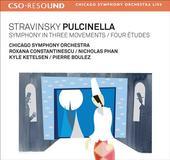 Album artwork for Stravinsky: Pulcinella, Symphony in 3 Movements (B