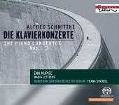 Album artwork for Schnittke: The Piano Concertos 1-3 (Kupiec)