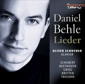 Album artwork for Daniel Behle: Lieder
