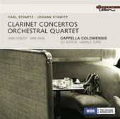 Album artwork for Carl & Johann Stamitz: Clarinet Concertos