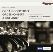 Album artwork for M. Haydn: Organ Concerto / 3 Sinfonien