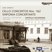 Album artwork for C.Stamitz: Cello Concertos Nos. 1 & 2