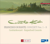 Album artwork for Francesco Durante: Harpsichord Concerti nos. 1-8