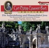 Album artwork for CPE Bach: Die Auferstehung und Himmelfahrt Jesu