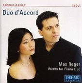 Album artwork for Max Reger: Works for Piano Duo