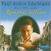 Album artwork for Paul Armin Edelmann: Romanze Italiane