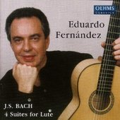 Album artwork for Bach: 4 Suites for Lute