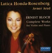 Album artwork for Bloch: Complete Works for Violin and Piano