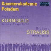 Album artwork for Korngold: Sextet in D major op. 10 / R. Strauss: M