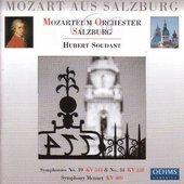 Album artwork for Mozart: Symphonies nos. 39, 34 / Symphony Menuet